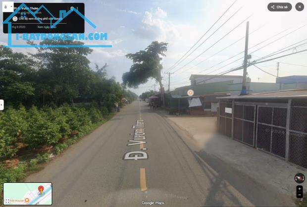 Kho Xưởng Mặt Tiền Đường Vườn Thơm Full Thổ Cư 11 x 48m Giá 11 Tỷ