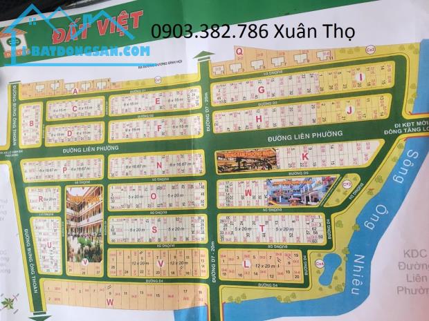Chính chủ cần bán lô đất biệt thự dự án KDC Sở Văn Hoá dt 110m2 giá 71tr/m2
