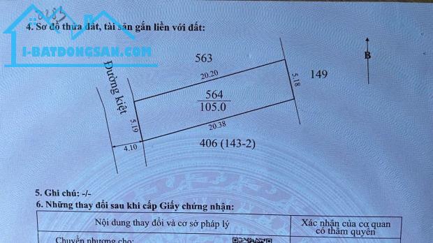 Bán đất 105m2 Kiệt ôtô 28 thông Kiệt 30 Huyền Trân Công Chúa, phường Thủy Xuân, TP Huế