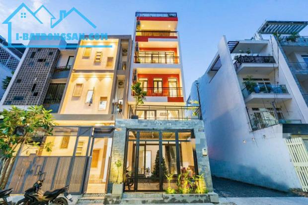 TOÀ NHÀ 5 TẦNG 105m2 (4.8×22) - MẶT TIỀN AN PHÚ - DOANH THU 140 TRIỆU/THÁNG