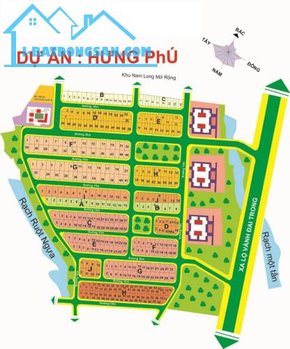 Bán căn nhà vị trí đẹp góc 2 mặt tiền, đường 12m, KDC Hưng Phú Q9 thông Liên Phường