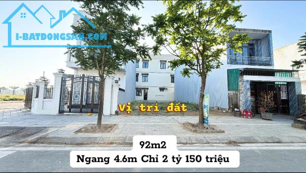 💥Bán 92m2 mặt tiền Diệp Văn Kỳ, Hương Sơ KV7 - Cách công viên và mặt tiền Tản Đà chỉ 50m