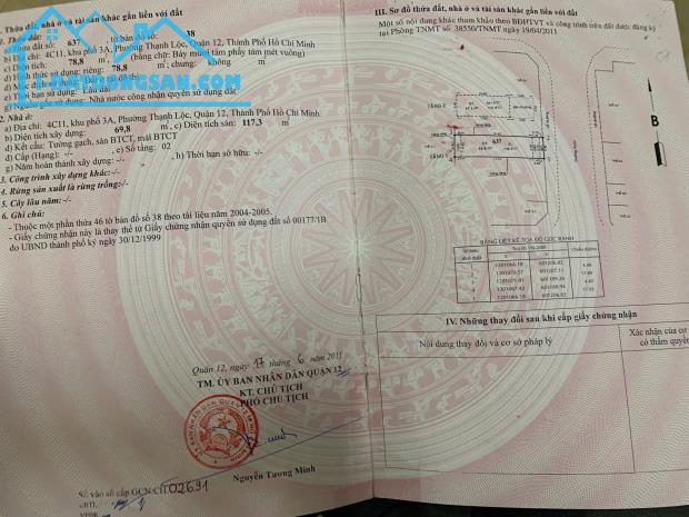 Bán nhà mặt tiền KDC Nam Long - Hà Huy Giáp, Q.12: 4,4 x 18, giá 7,5 tỷ.