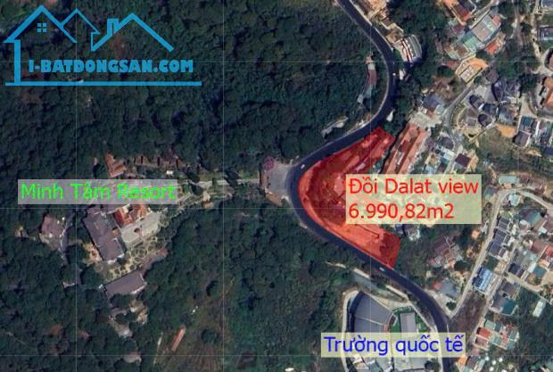 BÁN QUẢ ĐỔI GẦN 7000M2, NGANG 100M ÔM MẶT TIỀN ĐƯỜNG KHE SANH , GIÁ TỐT ĐÀ LẠT