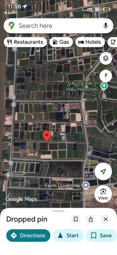 Bán lô đất đường Lý Nhơn, xã Lý Nhơn, Cần Giờ giá 5,5tỷ