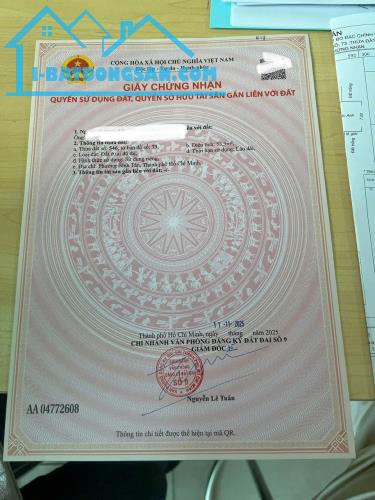 Bán đất hẻm 390 Quốc Lộ 1, Bình Hưng Hòa B, Bình Tân