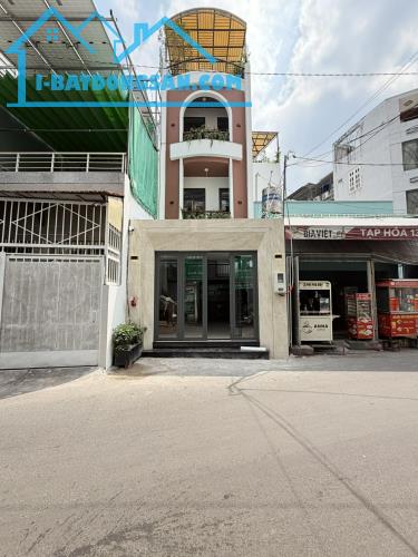 NHÀ MẶT TIỀN CHỢ CÂY QUÉO - 90m2 11PHÒNG CHO THUÊ 90TR/THÁNG - 17.6 TỶ