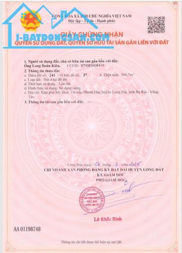 🚨 HÀNG HIẾM KHU PHƯỚC HẢI – FULL THỔ CƯ – GIÁ 880tr, Ra Biển 5km