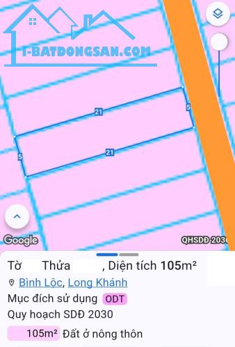 Anh/chị có tin chỉ 700 triệu là sở hữu lô đất thổ cư, sổ riêng | Ngay KCN Long Khánh. ĐN