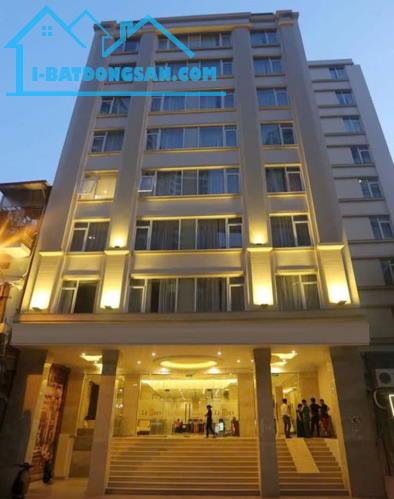 Bán Tòa Nhà Dòng Tiền Cực Hot Phố Hoàng Cầu, HN, DT 185m2 x 9T. Dthu 3,5 tỷ/năm.