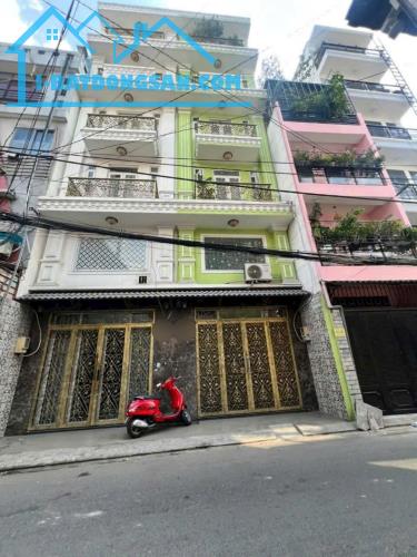 MẶT TIỀN PHÚ NHUẬN THÍCH QUẢNG ĐỨC 43M2, 6 TẦNG, NGANG 4.3M, 3PN CÓ THANG MÁY, NHỈNH 12 TỶ