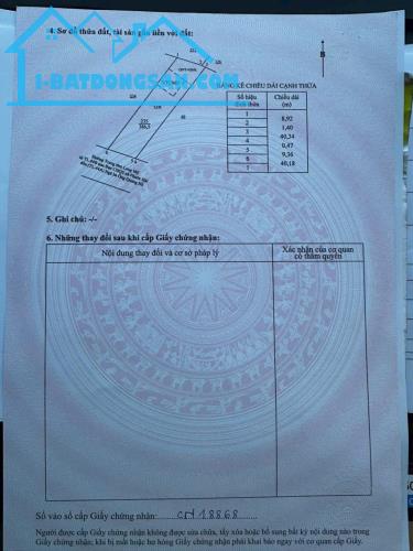 HÀNG SIÊU NGỘP CẦN BÁN CẮT LỖ 400M2 CHỈ VỚI 2,5 TỶ NGAY UỶ BAN XÃ PHƯỚC HẢI TPHCM