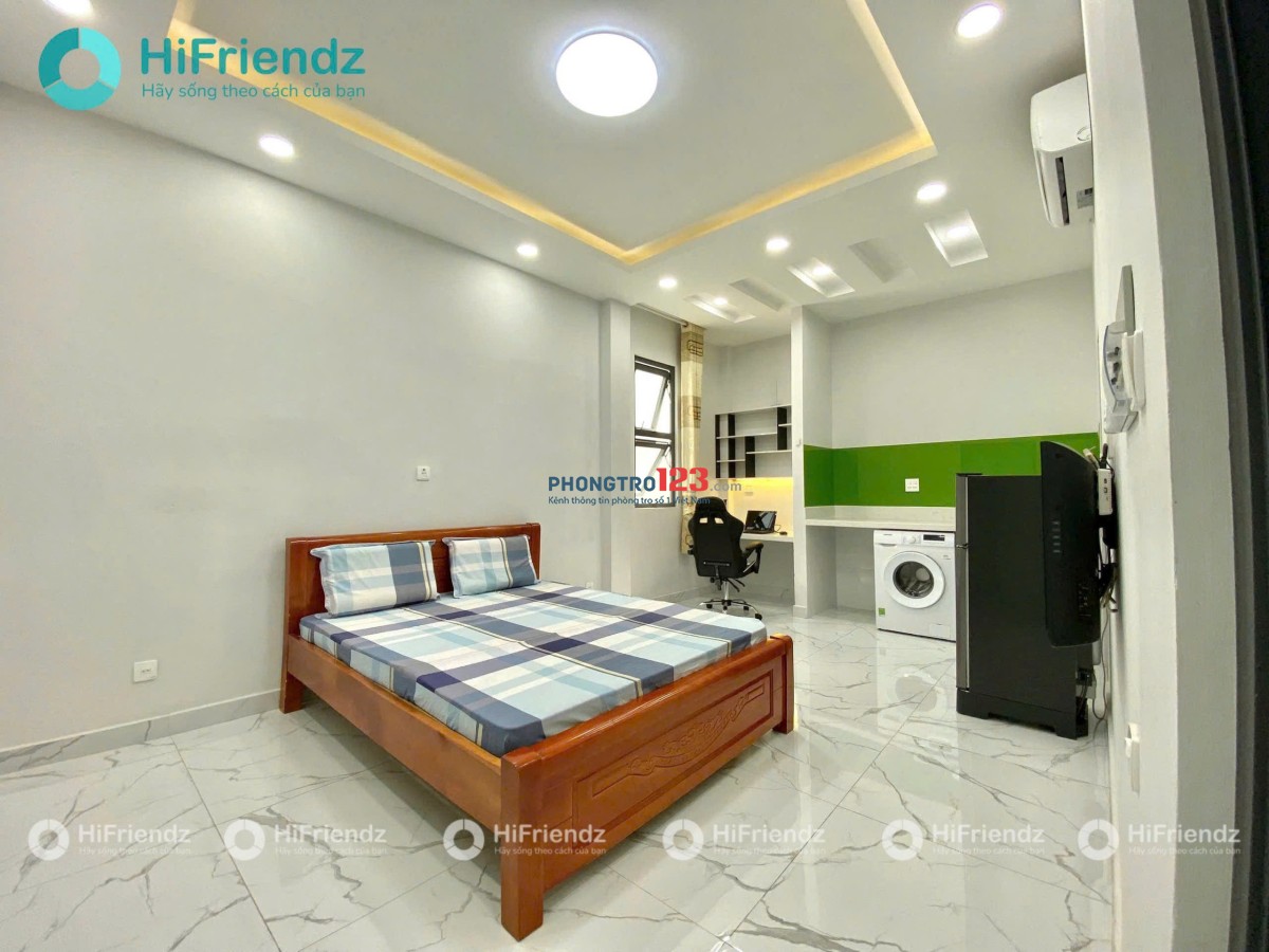 Cho thuê phòng studio, CHDV, mới xây xong đường Nguyễn Trãi, Quận 5. Giá rẻ. Full nội thất cao cấp