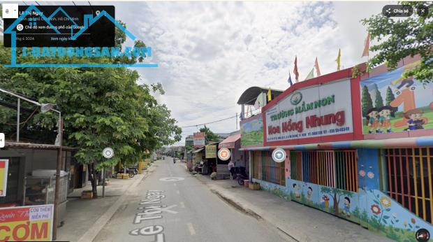 Đất Mặt Tiền Đường Lê Thị Ngay Kinh Doanh DT 5 x 35m Giá 6 TỶ (TL)