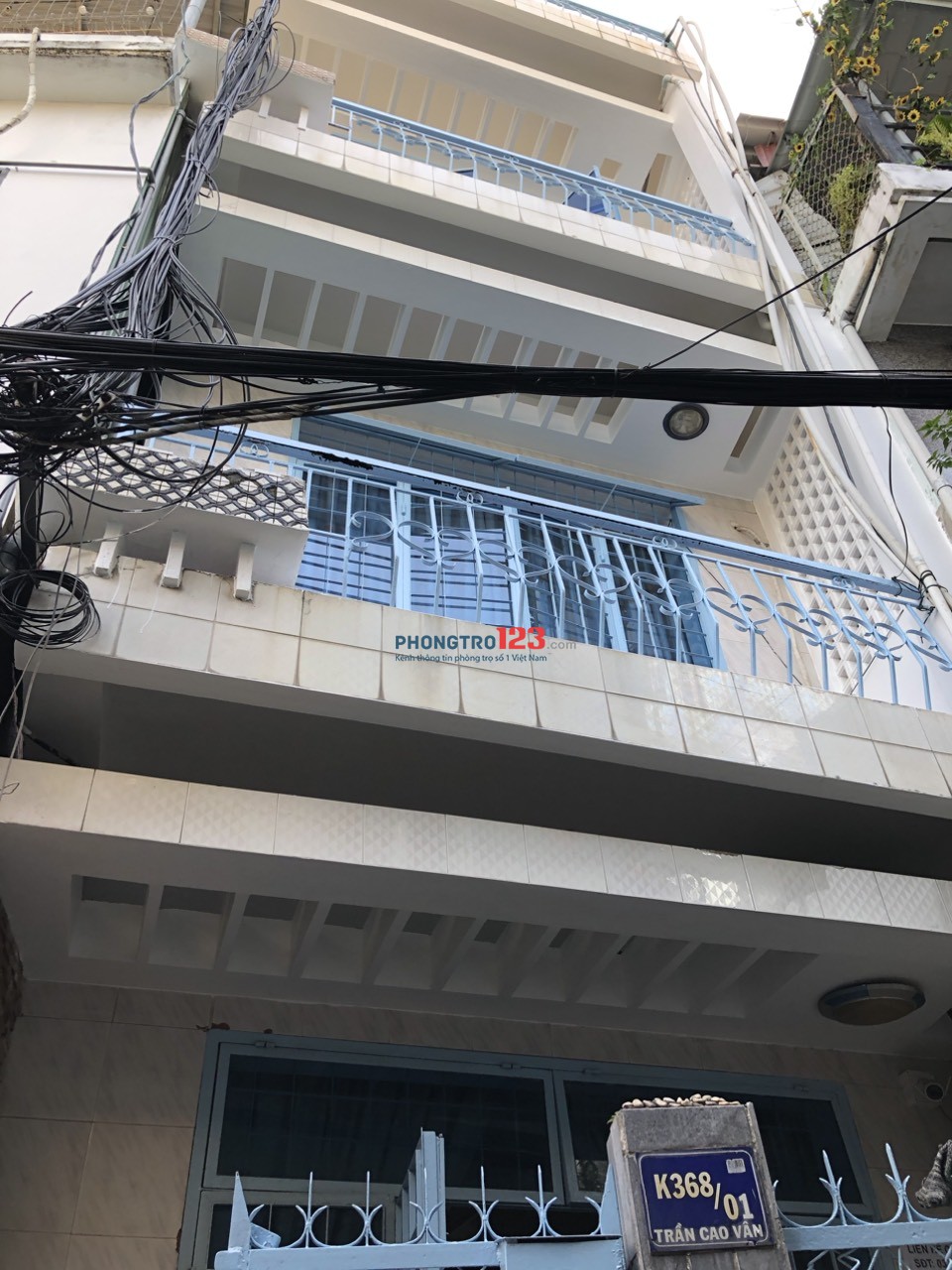 Cho thuê phòng trọ đường Trần Cao Vân, phường Thanh Khê, Đà Nẵng