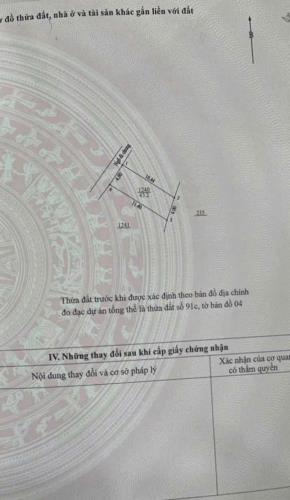 Bán nhanh 43m2 đất thổ cư Cao Trung, Đức Giang, Hoài Đức gần đường DH06 Giá 3,x tỷ