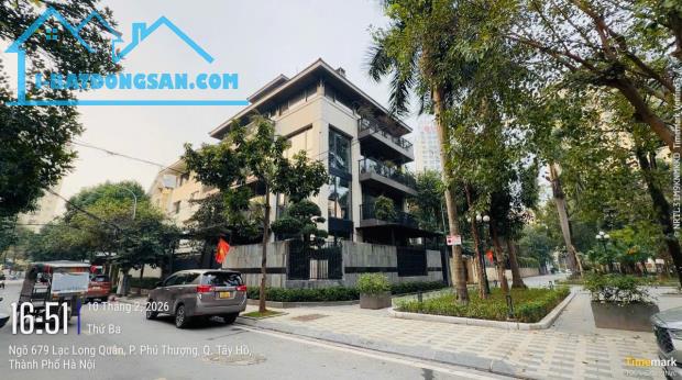 BIỆT THỰ VƯỜN ĐÀO CĂN ĐẸP NHẤT KHU, LÔ GÓC BA THOÁNG, VIEW HAI CÔNG VIÊN