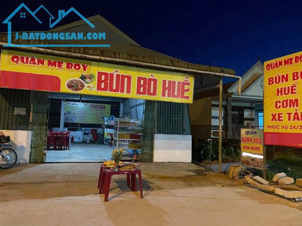 BÁN ĐẤT 358,7M2 MẶT TIỀN QUỐC LỘ 1A, PHƯỜNG PHONG ĐIỀN, TP. HUẾ, TẶNG NHÀ KHO TRÊN ĐẤT