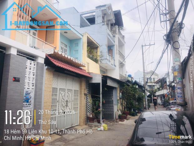 Bán nhà 70m2 đường Liên khu 10 - 11 với Phan Anh, Bình Trị Đông, Bình Tân, HCM. Giá 5.7tỷ