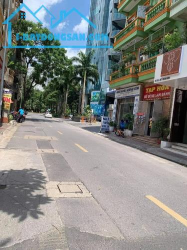 Phố Hoàng Quốc Việt 102m2, 7 tầng 2 thoáng, mặt tiền 6.6m vỉa hè 3 ô tô tránh nhỉnh 53 tỷ