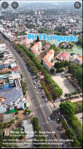 Nhà ngay chợ Phùng Hưng 10x18 đối diện đại học tây nguyên sắm gì cực kỳ tiện lợi