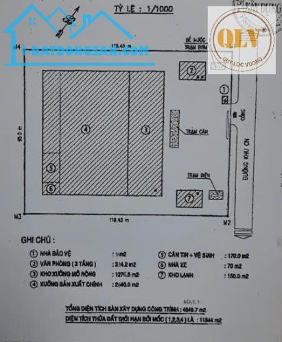Bán nhà xưởng – KCN AMATA, LONG BÌNH, BIÊN HÒA – 11.343m²
