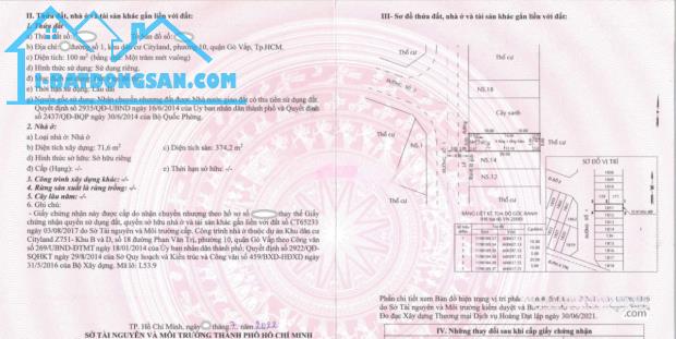 Bán Nhà Phố Đường Phan Văn Trị- Đang Cho Thuê 40tr/ th. DT: 5 x20 (Hầm+4 lầu). Giá: 22 tỷ