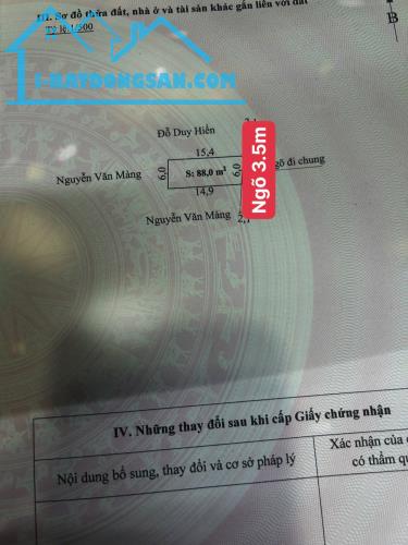 ❌❌❌❌Chủ gửi bán lô đất hoa hậu tuyến 2 Mạc Đăng Doanh, Hưng Đạo - Hải Phòng