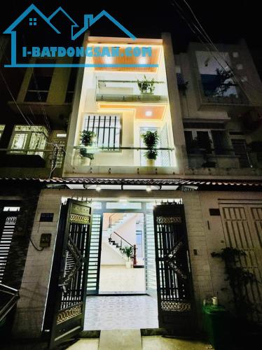 NHÀ ĐẸP 3 TẦNG LIÊN KHU 4-5 SÁT CHỢ BÌNH THÀNH- HẺM XE HƠI 6M- 62M2 - 4x15.5. CHỈ HƠN 5 TỶ