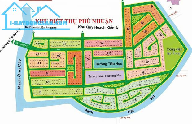 Lô đất KDC Phú nhuận phước long B DT 300m vị trí đẹp giá tốt