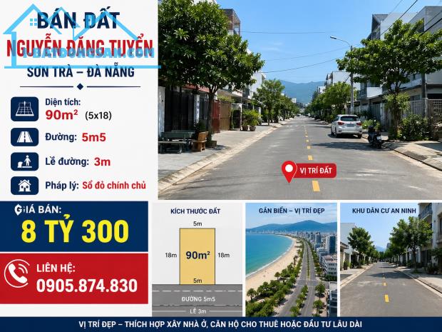 Bán nhà riêng, 90 m², Sơn Trà