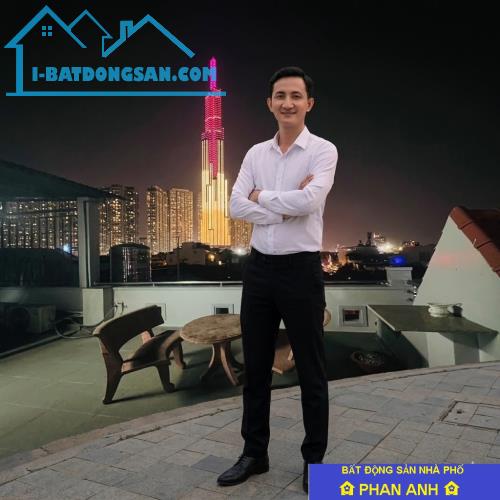 Chiều chiều lên tầng thượng ngắm Landmark 8. Nhà phố An Khánh, 4 tầng 4 pn mà chỉ 11 đồng