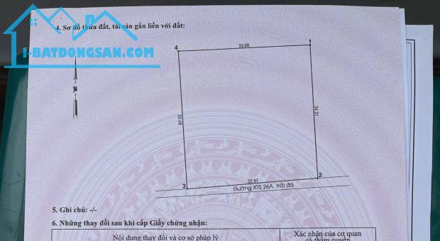 ĐẤT KHỦNG 1.161M² – NGANG 33M HIẾM – SÁT NGUYỄN VĂN BỨA – GIÁ CHỈ 14.5 TỶ
