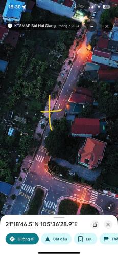 Bán đất đấu giá Hồ Bảo Sơn, Liên Bảo, Vĩnh Yên. DT 127m2 gần hồ mát mẻ