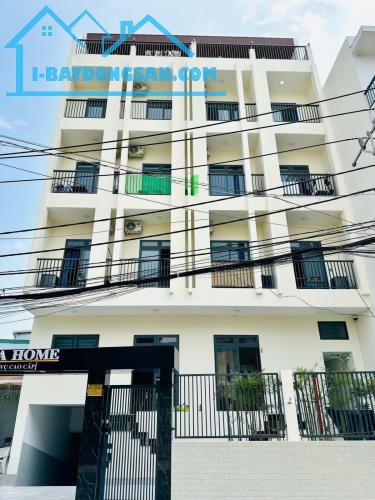 CHDV 43 phòng – Dt 411m² (18 x 30) – Hầm + 5 tầng – Thuê khoán 200tr/th