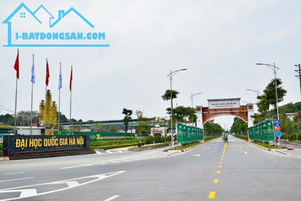 HÀNG F0 100M MẶT TIỀN HƠN 7M TÁI ĐỊNH CƯ ĐẠI HỌC QUỐC GIA - HOÀ LẠC
