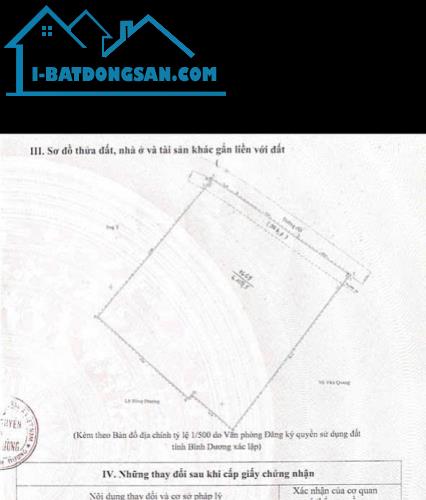 Bán nhà xưởng khuôn viên lớn – Bến Cát, Bình Dương – 6.105m²