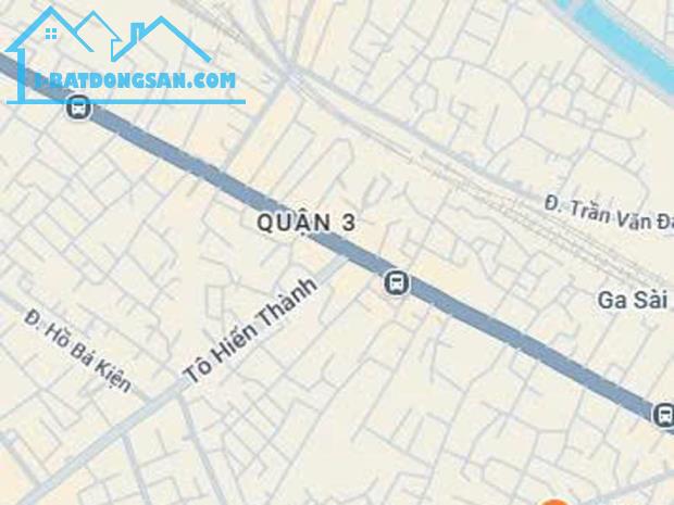 Bán nhà 75m2 gần Metro số 2 – Cách Mạng Tháng 8 – 4PN – giá chưa tới 100 triệu/m2