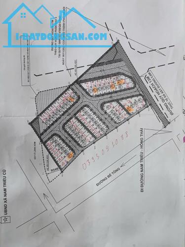 Chính chủ cần bán lô đất đấu giá Đồng Vườn, Thôn Nam Quất, xã Phú Xuyên