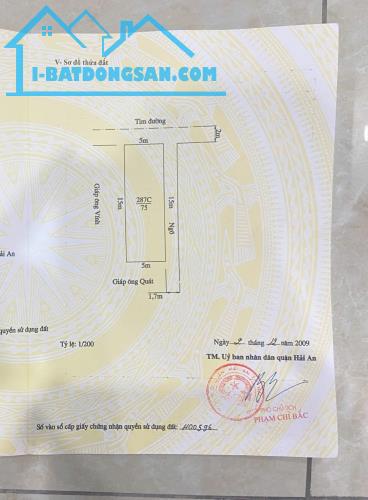 BÁN ĐẤT NAM HẢI – TUYẾN 2 BÙI VIỆN – 3 MẶT THOÁNG – GIÁ 44TR/M²