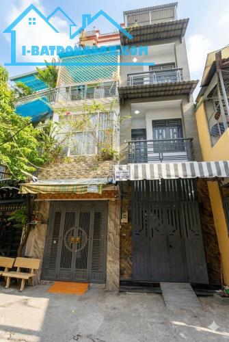 NI SƯ HUỲNH LIÊN TÂN BÌNH HẺM 4M 38M2 4 TẦNG 2PN 4WC SÂN THƯỢNG CHỈ 5.5 TỶ