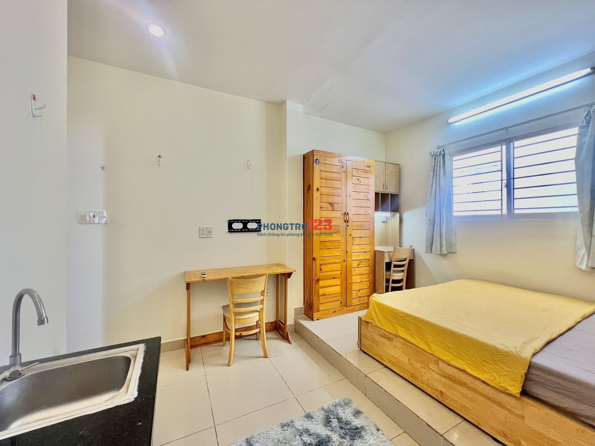 PHÒNG CAO CẤP CHO THUÊ ĐẦY ĐỦ TIỆN NGHI, AN NINH PHỐ LÊ VĂN SỸ QUẬN 3