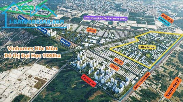 BÁN DỰ ÁN VINHOMES SÀI GÒN PARK-HÓC MÔN - NHẬN BOOKING GIAI ĐOẠN 1- GỌI CHO EM