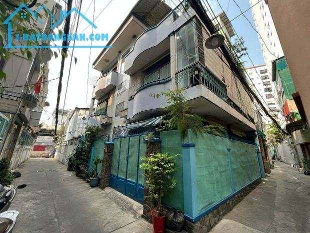 Bán nhà góc 2 mặt HXH Trần Đình Xu p Cô Giang Q1, 12x11m cn 89 m2 3 tầng chỉ 28 tỷ