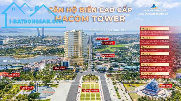 Căn hộ view biển 4sao sở hữu lâu dài hiếm ngay Quảng trường 16/4 Ninh Thuận