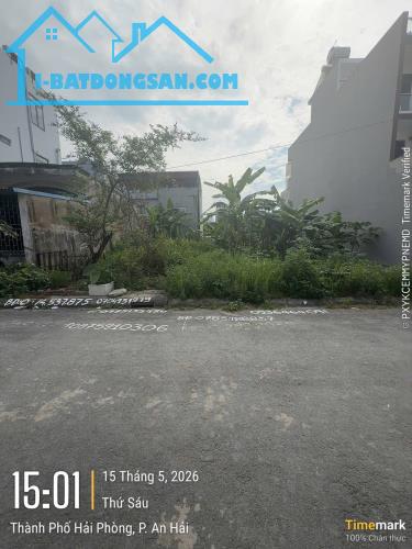 Bán đất 100m2 chung cư Hoàng Mai An Dương Hải Phòng