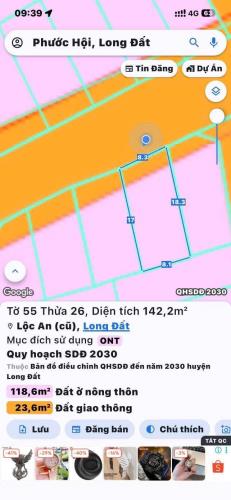 🌊 CHỈ 2 TỶ 250 – SỞ HỮU ĐẤT GẦN BIỂN PHƯỚC HẢI 🌊TRUNG TÂM LỘC AN