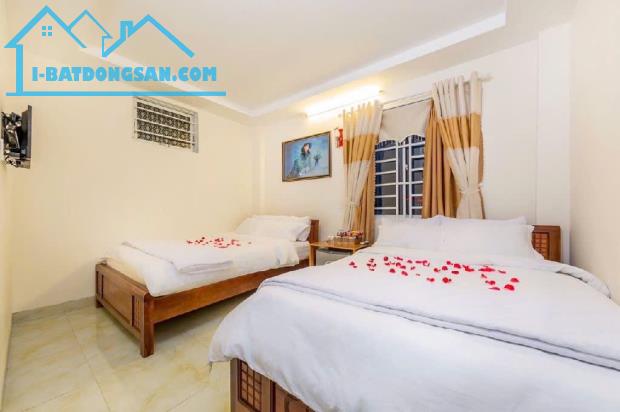 KHÁCH SẠN TRUNG TÂM 6 TẦNG – MT ÔNG ÍCH KHIÊM  - DÒNG TIỀN 150TR/THÁNG - CHỈ 2X TỶ