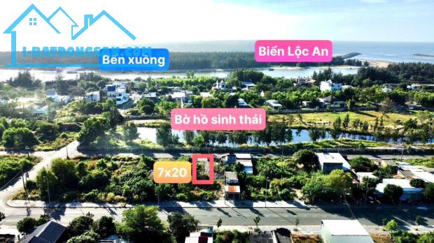 BÁN NHANH LÔ ĐẤT VIEW HỒ THOÁNG MÁT - LẠI GẦN BIỂN LỘC AN CHỈ 1TỶ700