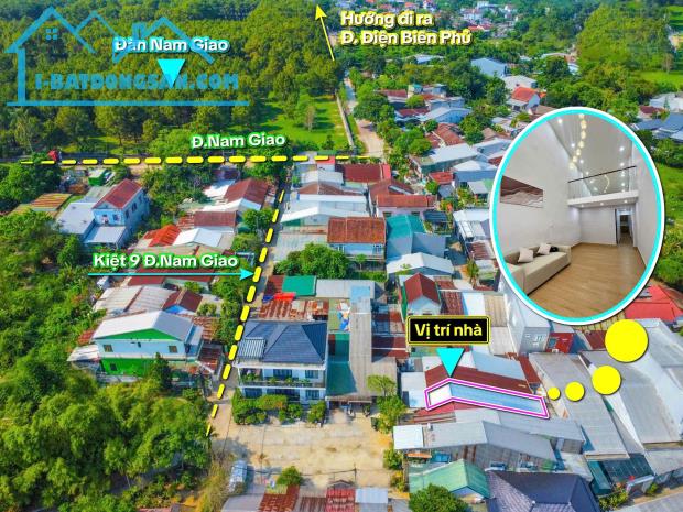 BÁN NHÀ GÁC LỬNG HIỆN ĐẠI KIỆT ÔTÔ 9 NAM GIAO, PHƯỜNG THUỶ XUÂN, TP HUẾ, CHỈ 1,75 TỶ